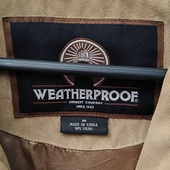 Weatherproof Micro-Suede Bomber Style Jacket - Picture 2 of 9